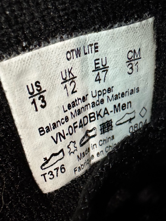 NEW Vans OTW Line Men’s Chukka Skate Sneaker Black Size 13 - Picture 9 of 9